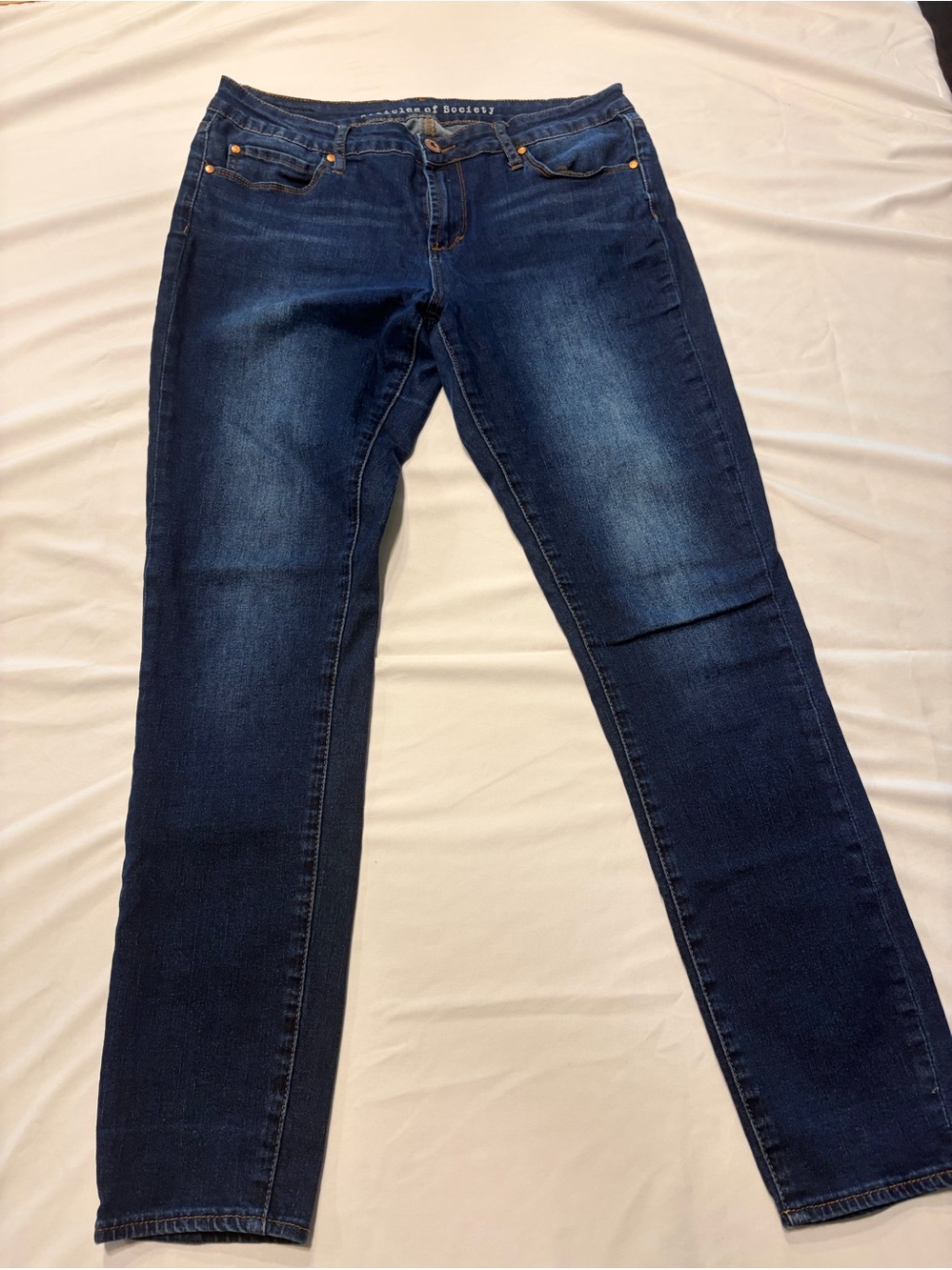 Articles of Society Skinny Jeans Dark Wash Denim Size 32 Waist